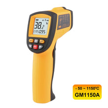 Load image into Gallery viewer, Infrared Thermometer, Temperature Range: -18 - 1150 Degrees Celsius, GM1150A