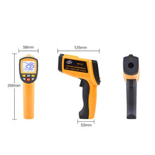Load image into Gallery viewer, Infrared Thermometer, Temperature Range: -18 - 1150 Degrees Celsius, GM1150A