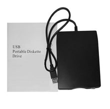 Load image into Gallery viewer, USB Portable Diskette Drive, USB External Floppy Drive