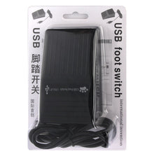 Load image into Gallery viewer, USB Foot Pedal Control Switch Game Pad Keyboard Adapter for Computer, 1 Foot Switch