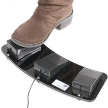 Load image into Gallery viewer, PC USB Triple Action Foot Switch, 2 Foot Switch