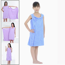 Load image into Gallery viewer, Magic Towel Bath Towel Clothes Beach Towel Dress for Children, Size: 130 x 60cm, Children Towel