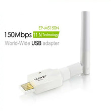 Load image into Gallery viewer, Mini High Power 802.11N 150M Wireless USB Adapter Card, USB Adapter Card