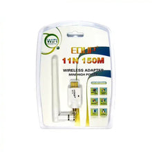 Load image into Gallery viewer, Mini High Power 802.11N 150M Wireless USB Adapter Card, USB Adapter Card