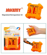 Load image into Gallery viewer, JAKEMY JM-X2 Magnetizer/Demagnetizer with Screwdriver Holes, Size: Medium