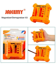 Load image into Gallery viewer, JAKEMY JM-X3 Magnetizer/Demagnetizer with Screwdriver Holes, Size: Large