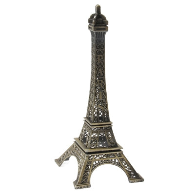 Paris Eiffel Tower Furnishing Articles Model Photography Props Creative Household Gift (Size:32 x 13.5cm )