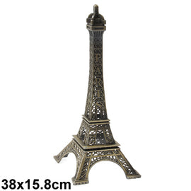 Paris Eiffel Tower Furnishing Articles Model Photography Props Creative Household Gift (Size:38 x 15.8cm )