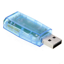 Load image into Gallery viewer, USB DSP 5.1 External Sound Card Adapter Mono Channel (Color random delivery)