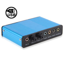 Load image into Gallery viewer, 5.1 Channel Optical USB Sound audio controller