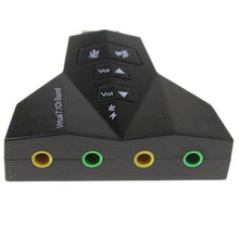Load image into Gallery viewer, 2.1 Channel USB Sound Adapter (Double USB Microphone,Double USB Headset)