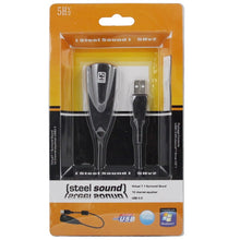 Load image into Gallery viewer, Steel Series 5H V2 USB 7.1 Channel Sound Adapter External Sound Card