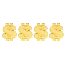 Load image into Gallery viewer, Universal 8mm Dollar Style Plastic Car Tire Valve Caps, Pack of 4, Dollar Style