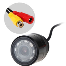 Load image into Gallery viewer, E325 LED Sensor Car Rear View Camera, Support Color Lens / 120 Degree Viewable / Waterproof &amp; Night Sensor Function, Diameter: 28mm, E325