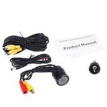 Load image into Gallery viewer, E325 LED Sensor Car Rear View Camera, Support Color Lens / 120 Degree Viewable / Waterproof &amp; Night Sensor Function, Diameter: 28mm, E325