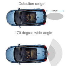 Load image into Gallery viewer, 2 in 1 Mini 160 Degrees View Angle Car Rear View Reverse Backup Car Camera with Parking(Black), 2 in 1