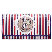 Load image into Gallery viewer, Just Star 3-fold Dreamlike Pattern Printing Long Wallet, 3-fold Wallet