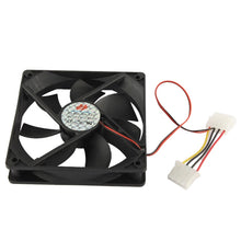 Load image into Gallery viewer, 120mm 4-pin Cooling Fan with Dual Connectors , 120mm 4-pin