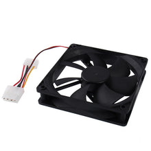 Load image into Gallery viewer, 120mm 4-pin Cooling Fan with Dual Connectors , 120mm 4-pin