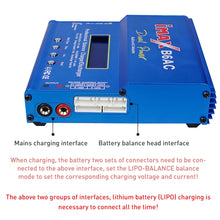Load image into Gallery viewer, iMAX B6AC 2.6 inch LCD RC Lipo Battery Balance Charger (100-240V / EU Plug), B6AC