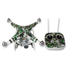 Load image into Gallery viewer, 4D Imitation Carbon Fiber PVC Water Resistance Sticker Kit for DJI Phantom 3 Quadcopter &amp; Remote Controller &amp; Battery