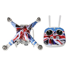 Load image into Gallery viewer, 4D Imitation Carbon Fiber PVC Water Resistance Sticker Kit for DJI Phantom 3 Quadcopter &amp; Remote Controller &amp; Battery