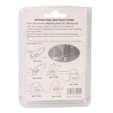 Load image into Gallery viewer, 3 Digits Portable Mini Combination Lock / Tool Knife, Combination Lock