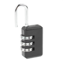Load image into Gallery viewer, 3 Digit Resettable Combination Security Travel Lock, 3 Digit ResettableLock