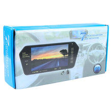 Load image into Gallery viewer, 7 inch Rear View TFT-LCD Color Car Monitor , Support Reverse Automatic Screen Function, 7 inch Rear View