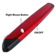 Load image into Gallery viewer, 2.4GHz Wireless Pen Mouse with USB Mini Receiver, Transmission Distance: 10m (EL-P01), EL-P01