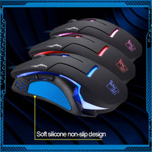 Load image into Gallery viewer, T7 Wired 3 Color Changeable 1200 DPI 1600DPI 2400DPI Gaming USB Optical Mouse, T7