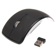 Load image into Gallery viewer, Wireless 2.4GHz 800-1200-1600dpi Snap-in Transceiver Folding Wireless Optical Mouse / Mice, 2.4GHZ (Black), 2.4GHZ (Blue), 2.4GHZ (Red)