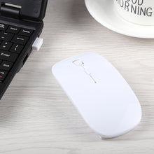 Load image into Gallery viewer, 2.4GHz Wireless Ultra-thin Laser Optical Mouse with USB Mini Receiver, Plug and Play