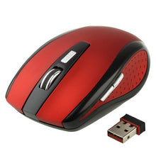 Load image into Gallery viewer, 2.4 GHz 800~1600 DPI Wireless 6D Optical Mouse with USB Mini Receiver, Plug and Play, Working Distance up to 10 Meters