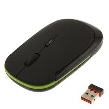 Load image into Gallery viewer, 2.4GHz Wireless Ultra-thin Mouse, Black, Grey, Silver