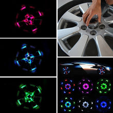 Load image into Gallery viewer, Solar Car LED Colorful Flash Wheel Waterproof lights, 1PC Wheel Light