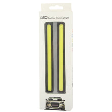 Load image into Gallery viewer, 2 x 6W DIY White LED Daytime Running Light / DRL Lamp, Length: 17cm, Length: 17cm(Silver), Length: 17cm(Black)