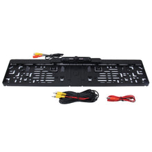Load image into Gallery viewer, European Car License Plate Frame Rear View Camera, Size: 52.8cm x 12.6cm, European Car Camera