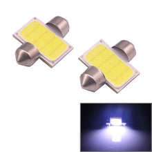 Load image into Gallery viewer, 2 PCS 31mm 1.5W 80LM White Light 1 COB LED License Plate Reading Lights Car Light Bulb, 31mm