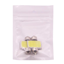 Load image into Gallery viewer, 2 PCS 31mm 1.5W 80LM White Light 1 COB LED License Plate Reading Lights Car Light Bulb, 31mm