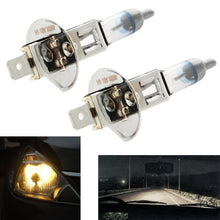Load image into Gallery viewer, 2 PCS H1 12V / 55W / 4300K / 1600lm Xenon Car Headlight Bulbs, Warm White, H1