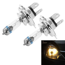 Load image into Gallery viewer, 2 PCS H4 12V 60/55W P43T / 4300K / 2100lm Xenon Car Headlight Bulbs, Warm White, H4