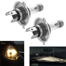 Load image into Gallery viewer, 2 PCS H4 12V 60/55W P43T / 4300K / 2100lm Xenon Car Headlight Bulbs, Warm White, H4