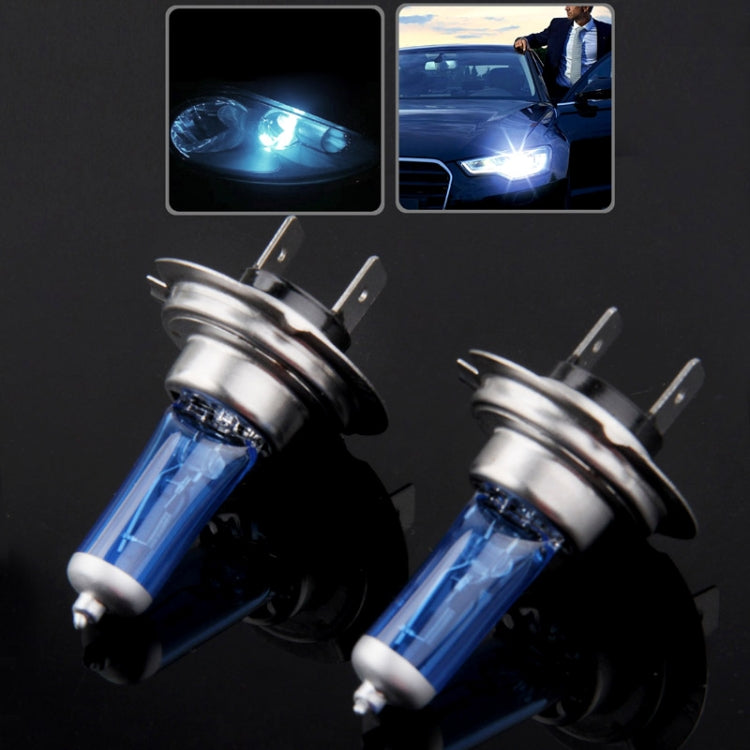 Halogen Bulb, Super White Car Headlight Bulb, 12 V / 55W, 6000K 1700 LM (Pair), H1, H4, 9005, 9006, H7, H11, H3