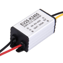 Load image into Gallery viewer, DC 8-40V to 5V Car Power Step Down Transformer, Rated Output Current: 5A, Car Power Step Down Transformer