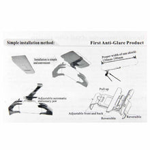 Load image into Gallery viewer, 2 in 1 HD Car Anti-Glare Dazzling Goggle Day Night Vision Driving Mirror Sun Visors, Sun Visors