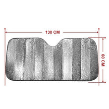 Load image into Gallery viewer, Foldable Car Back Windshield Sunscreen Foil, 125 x 60cm