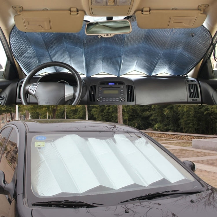 Foldable Car Back Windshield Sunscreen Foil, 140 x 70cm