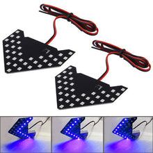 Load image into Gallery viewer, Universal Amber Sequential Blue 33 LED 3528 SMD Arrows Light for Car Side Mirror Turn Signal , S-CMS-0160BE, S-CMS-0160R, S-CMS-0160Y
