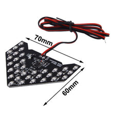 Load image into Gallery viewer, Universal Amber Sequential Blue 33 LED 3528 SMD Arrows Light for Car Side Mirror Turn Signal , S-CMS-0160BE, S-CMS-0160R, S-CMS-0160Y